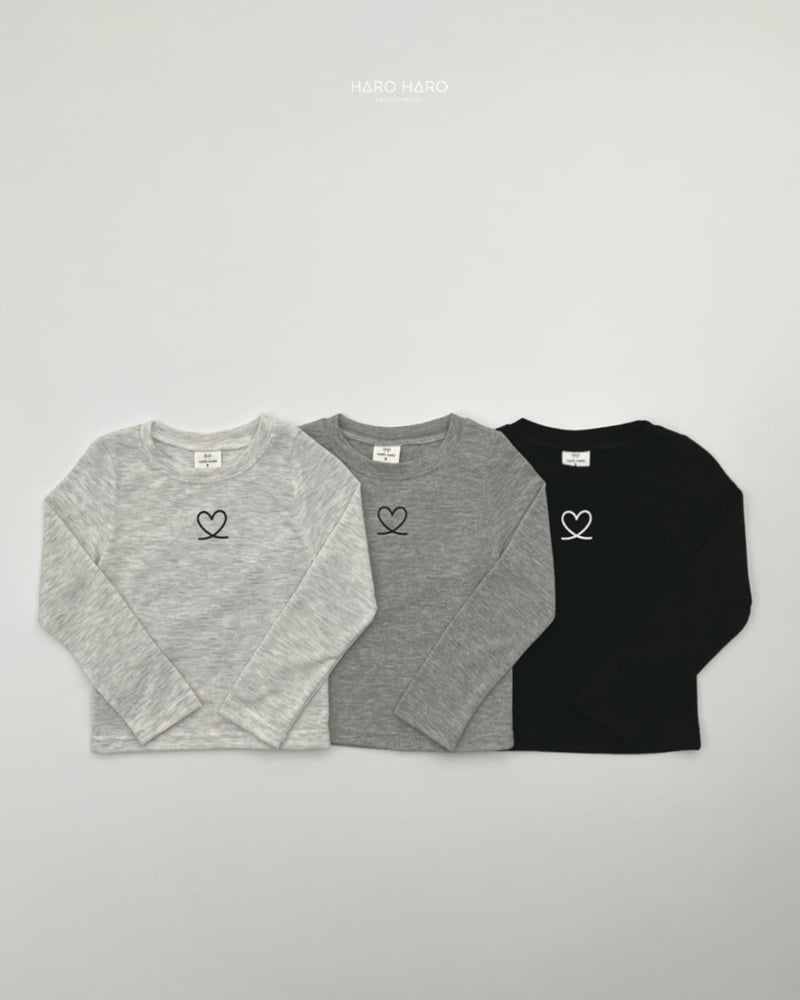 Haro Haro - Korean Children Fashion - #childofig - Point Slim Tee - 5