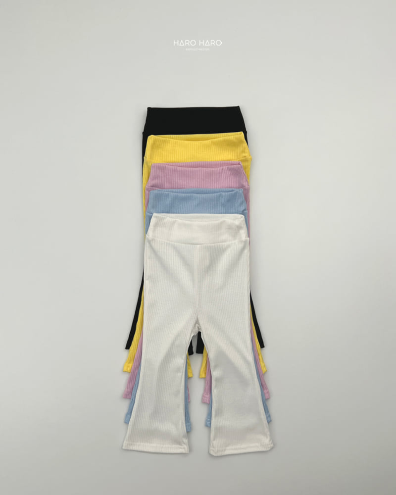 Haro Haro - Korean Children Fashion - #childofig - Sweet Bootcut Leggings - 3