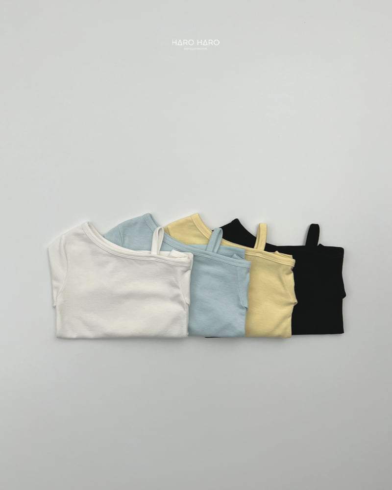 Haro Haro - Korean Children Fashion - #childofig - Honey Off-Shoulder Tee - 9