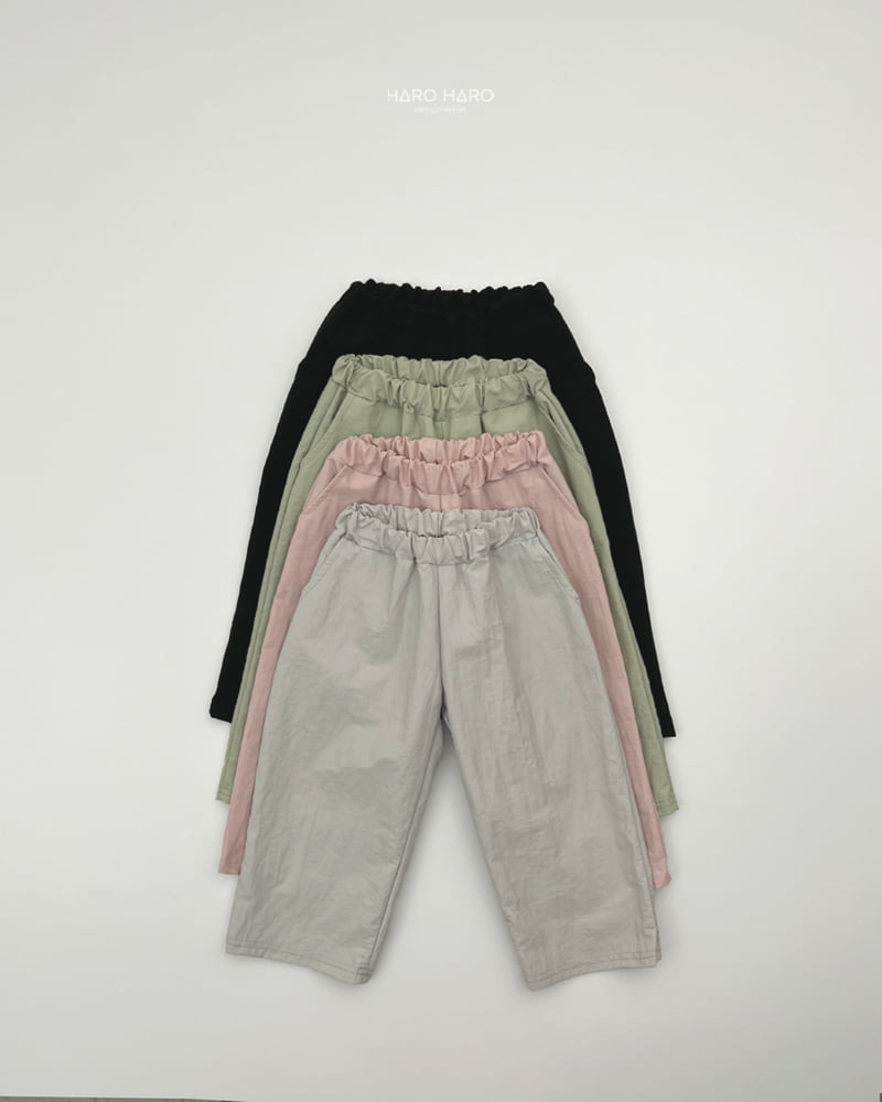 Haro Haro - Korean Children Fashion - #childofig - Crinkle Wide Pants - 3