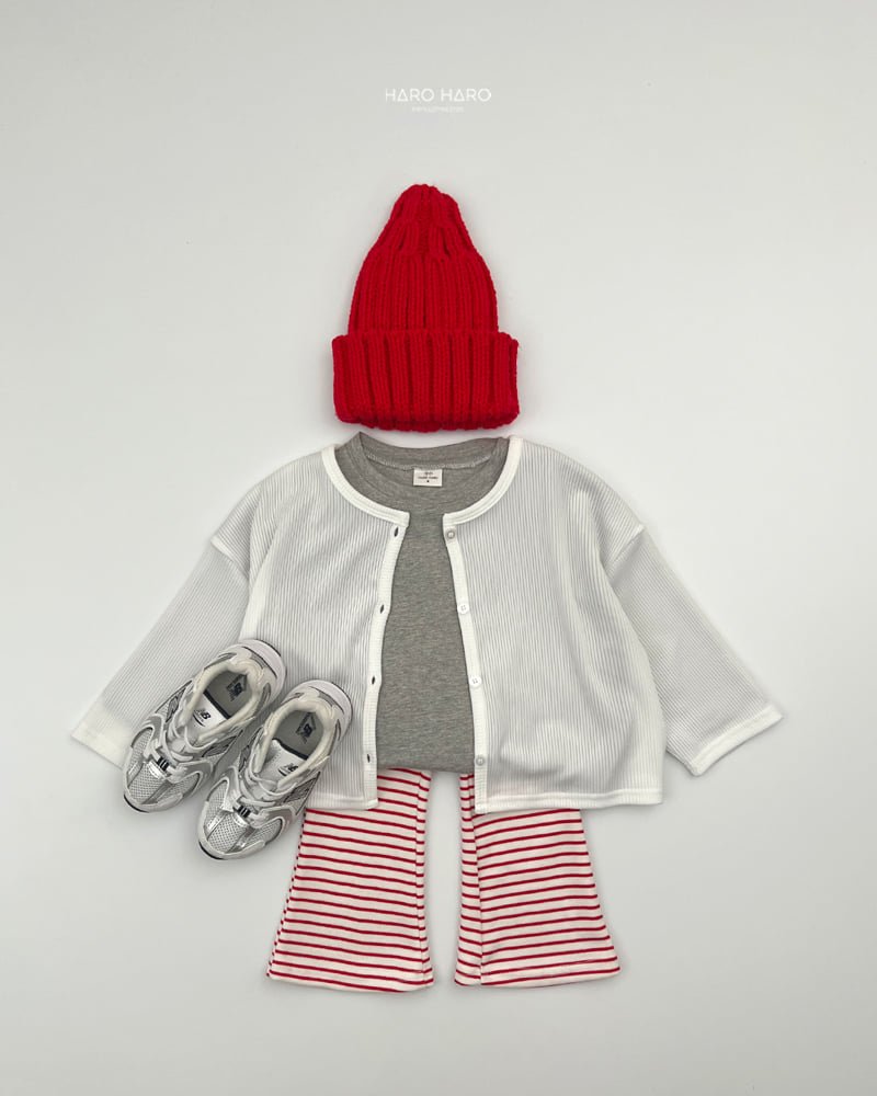 Haro Haro - Korean Children Fashion - #childrensboutique - Loose Fit Tee Set - 11