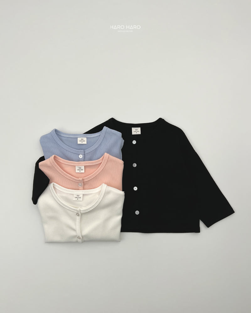 Haro Haro - Korean Children Fashion - #childrensboutique - Bubble Loose Fit Cardigan - 7