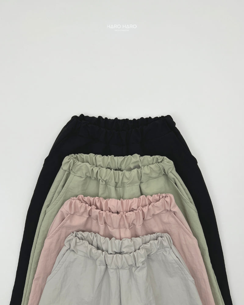 Haro Haro - Korean Children Fashion - #childofig - Crinkle Wide Pants - 4