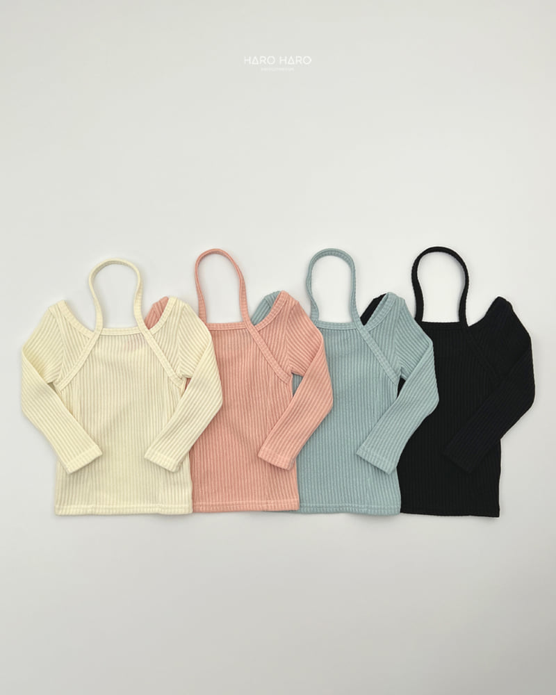 Haro Haro - Korean Children Fashion - #designkidswear - Milk Halter-Neck Tee - 5