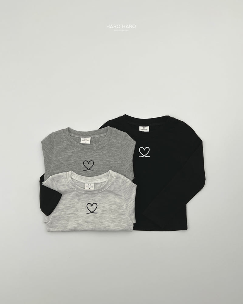 Haro Haro - Korean Children Fashion - #designkidswear - Point Slim Tee - 7