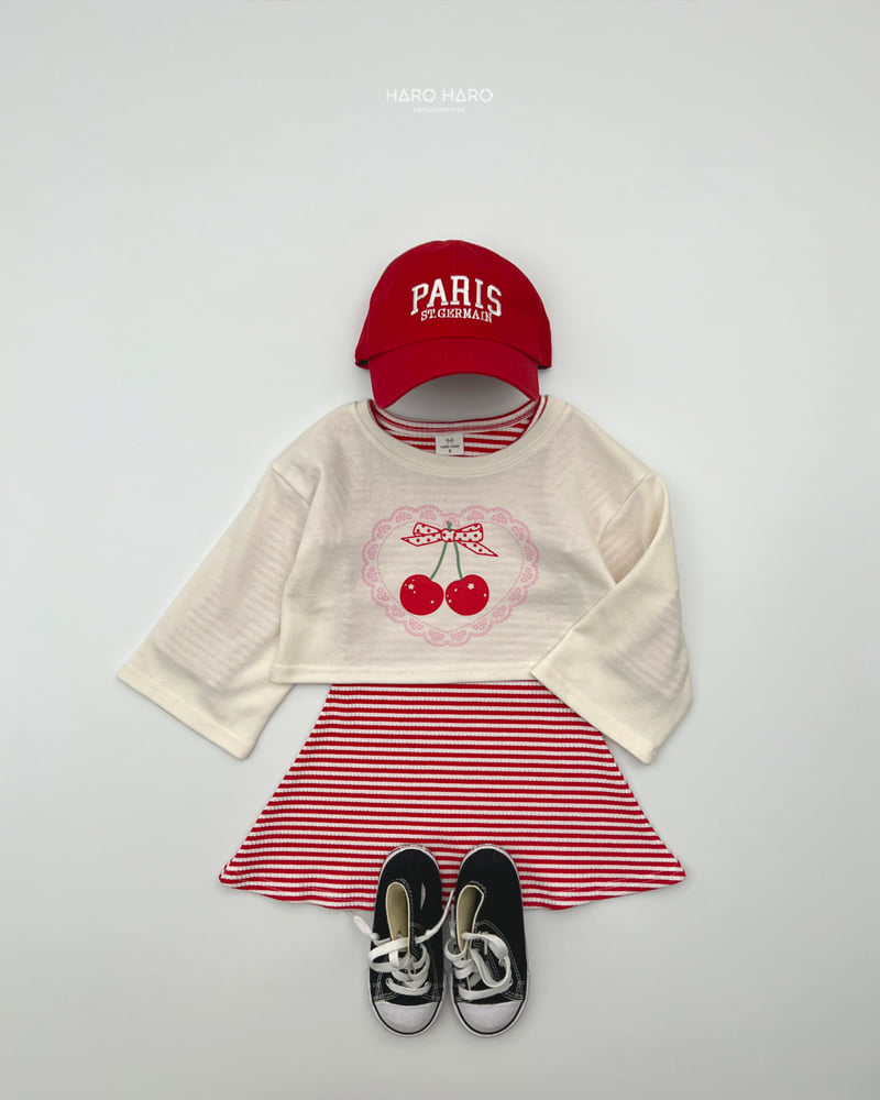 Haro Haro - Korean Children Fashion - #designkidswear - Julie Stripe One-piece - 11