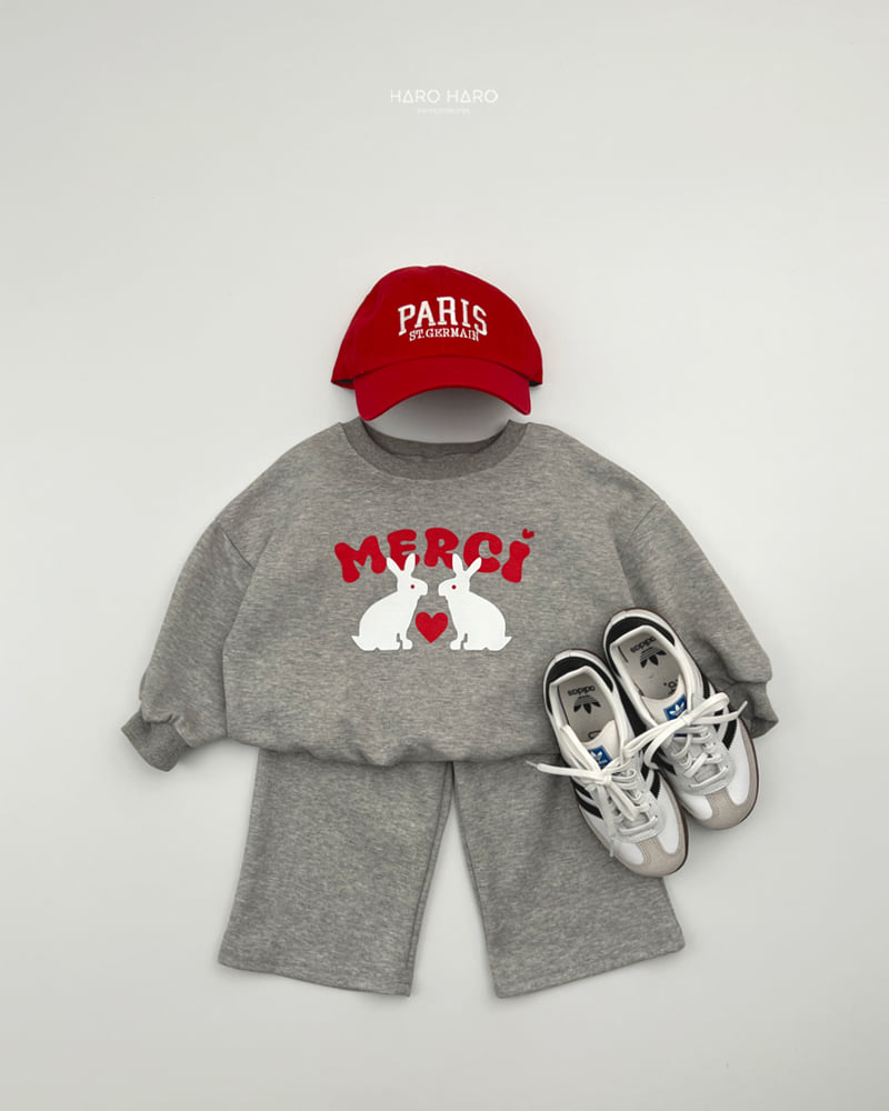 Haro Haro - Korean Children Fashion - #designkidswear - Merci Sweatshirt - 10