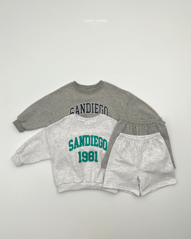 Haro Haro - Korean Children Fashion - #designkidswear - San Diego Top Bottom Set - 4