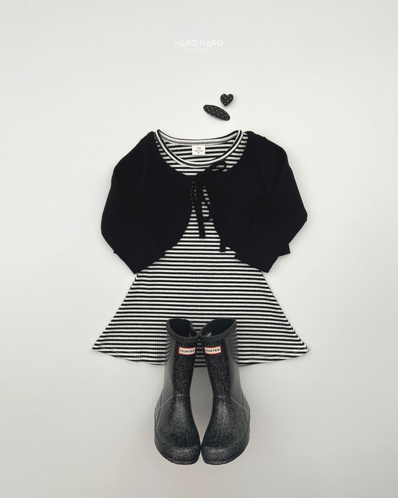 Haro Haro - Korean Children Fashion - #discoveringself - Julie Stripe One-piece - 12