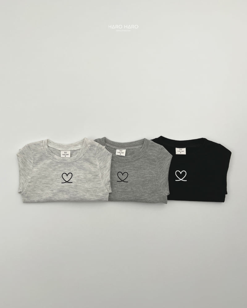 Haro Haro - Korean Children Fashion - #fashionkids - Point Slim Tee - 9