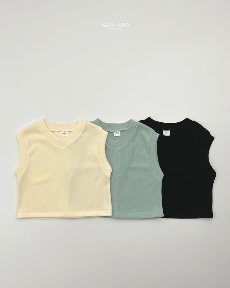 Haro Haro - Korean Children Fashion - #fashionkids - Ocean Loose-Fit Vest - 5