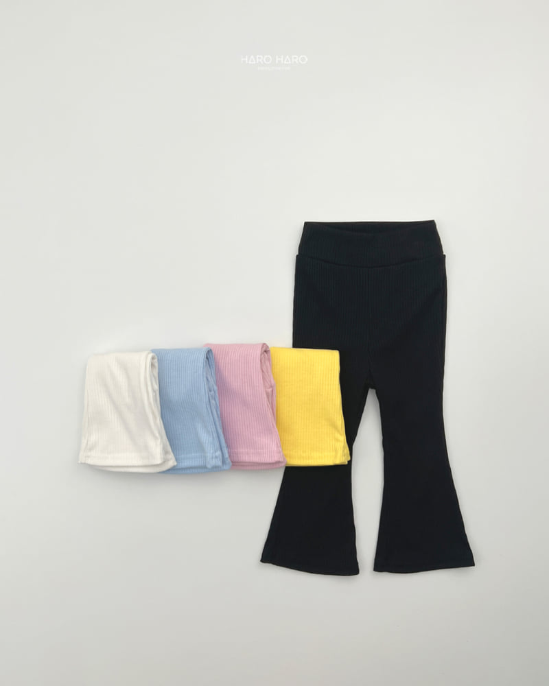 Haro Haro - Korean Children Fashion - #fashionkids - Sweet Bootcut Leggings - 8