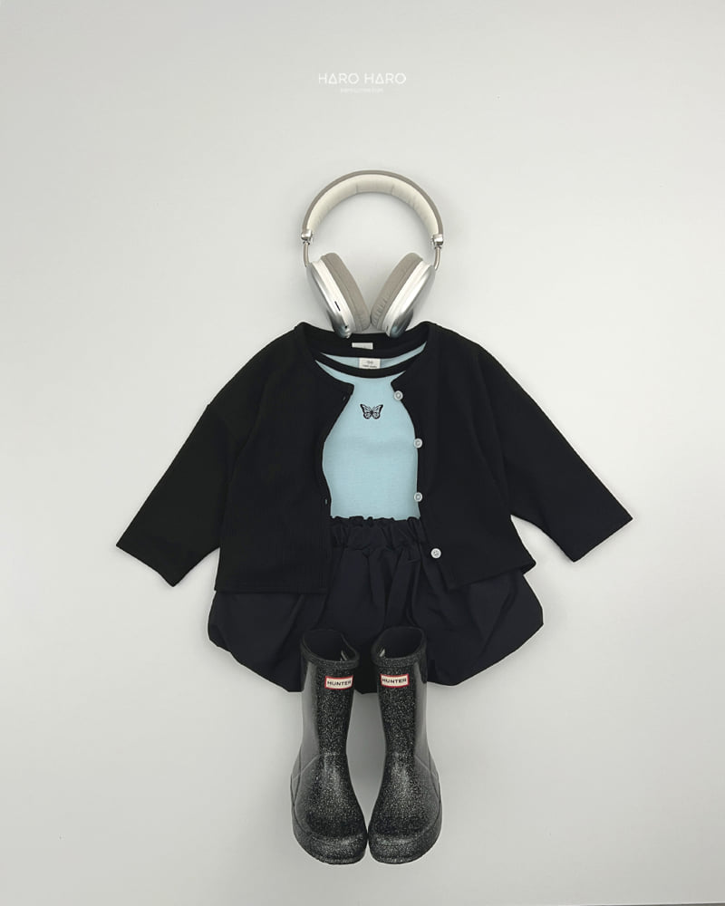 Haro Haro - Korean Children Fashion - #fashionkids - Bubble Loose Fit Cardigan - 10