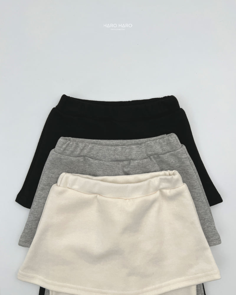 Haro Haro - Korean Children Fashion - #discoveringself - Skirt Bootcut Pants - 4
