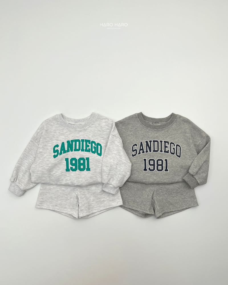 Haro Haro - Korean Children Fashion - #kidsshorts - San Diego Top Bottom Set - 6
