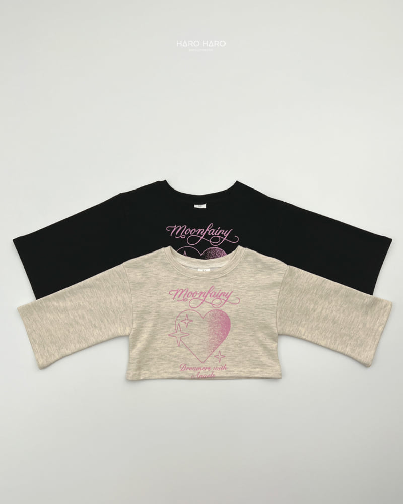 Haro Haro - Korean Children Fashion - #kidsshorts - Angel Crop Tee - 3