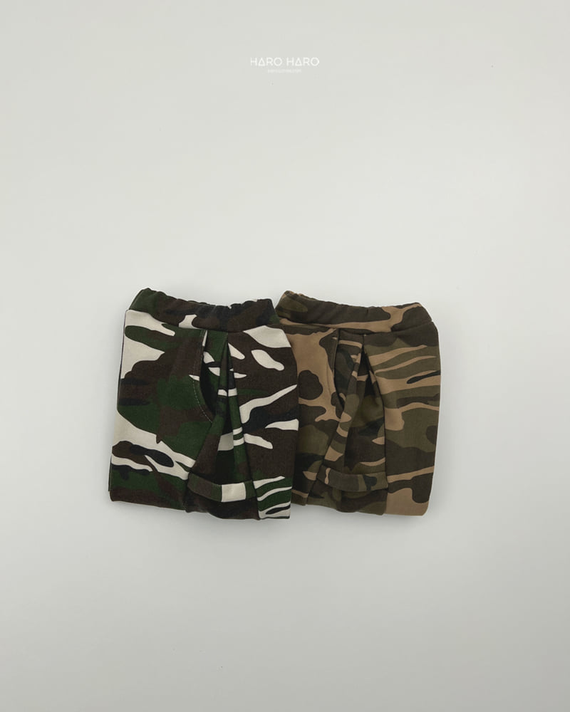 Haro Haro - Korean Children Fashion - #kidsshorts - Board Loop Military Pants - 9
