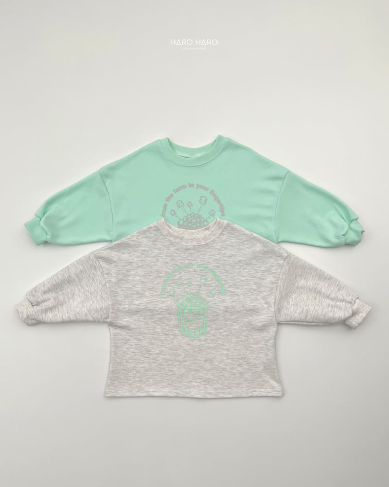 Haro Haro - Korean Children Fashion - #kidsstore - Popcorn Sweatshirt - 3