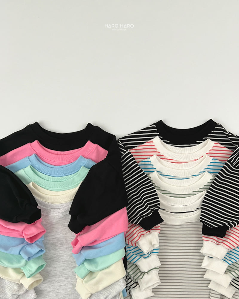 Haro Haro - Korean Children Fashion - #kidsstore - Spring Sweatshirt Set - 7