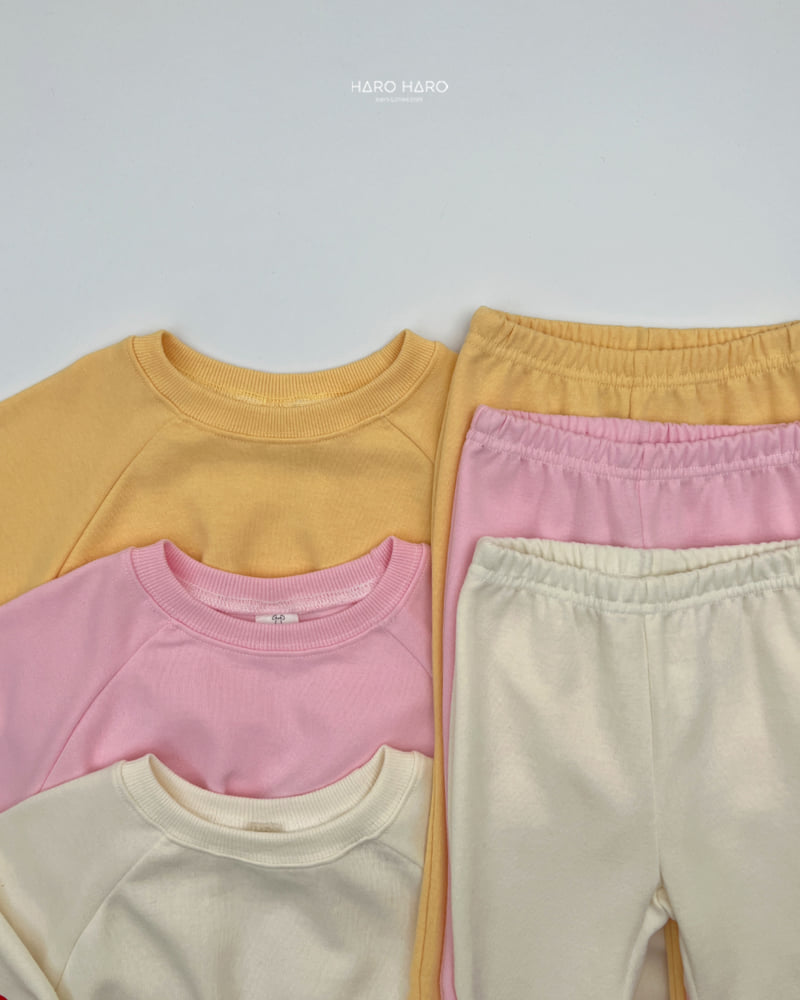 Haro Haro - Korean Children Fashion - #kidsshorts - Heart Puff Top Bottom Set - 4