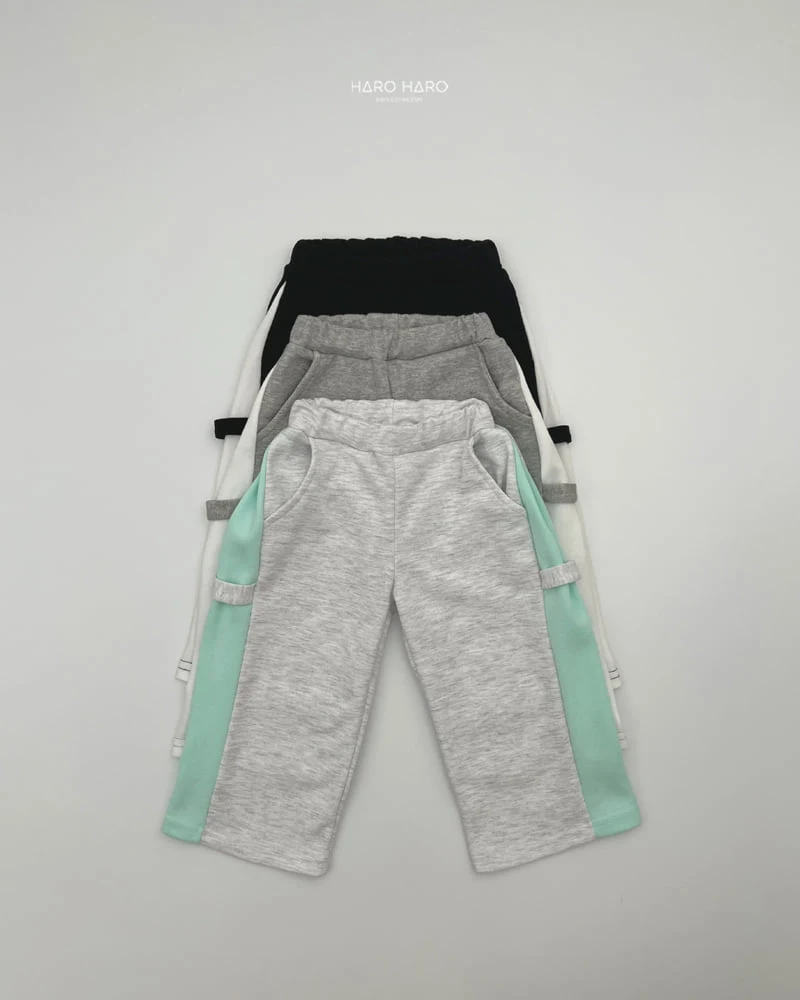 Haro Haro - Korean Children Fashion - #kidsstore - Board Loop Color-Block Pants - 3