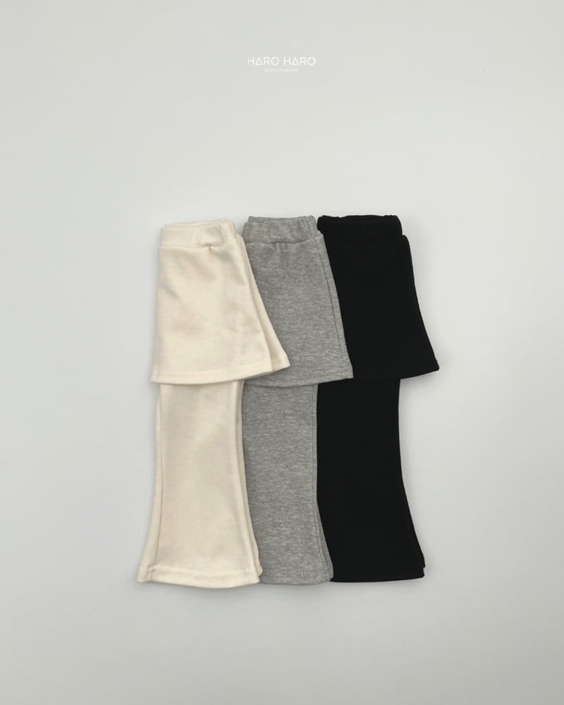 Haro Haro - Korean Children Fashion - #kidsstore - Skirt Bootcut Pants - 6