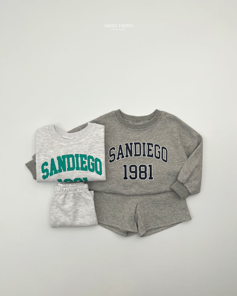 Haro Haro - Korean Children Fashion - #kidzfashiontrend - San Diego Top Bottom Set - 8