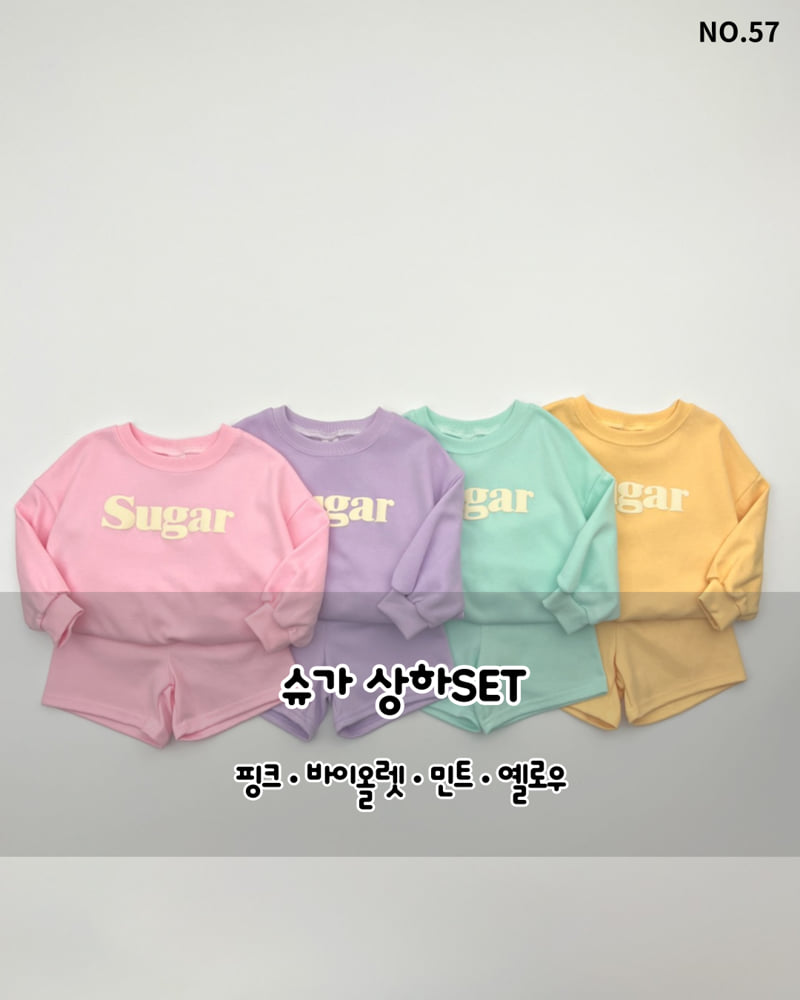 Haro Haro - Korean Children Fashion - #kidzfashiontrend - Sugar Top Bottom Set