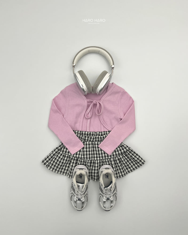 Haro Haro - Korean Children Fashion - #kidzfashiontrend - My Juri Ribbon Cardigan Set - 10