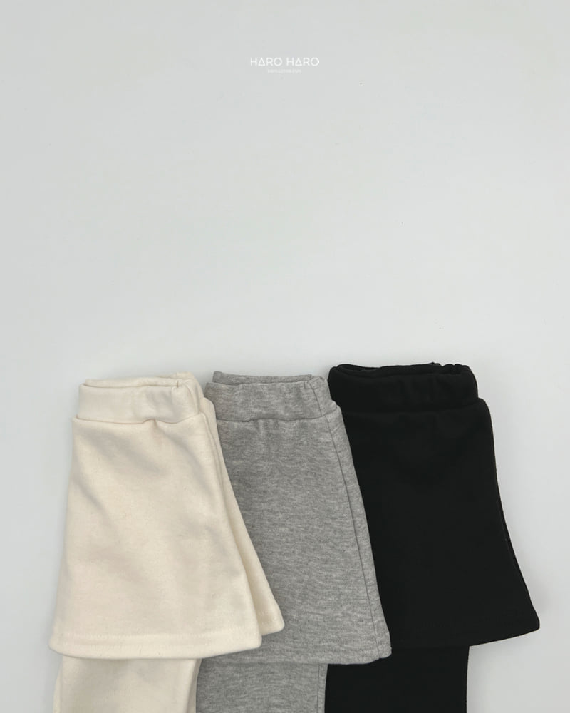 Haro Haro - Korean Children Fashion - #kidzfashiontrend - Skirt Bootcut Pants - 7