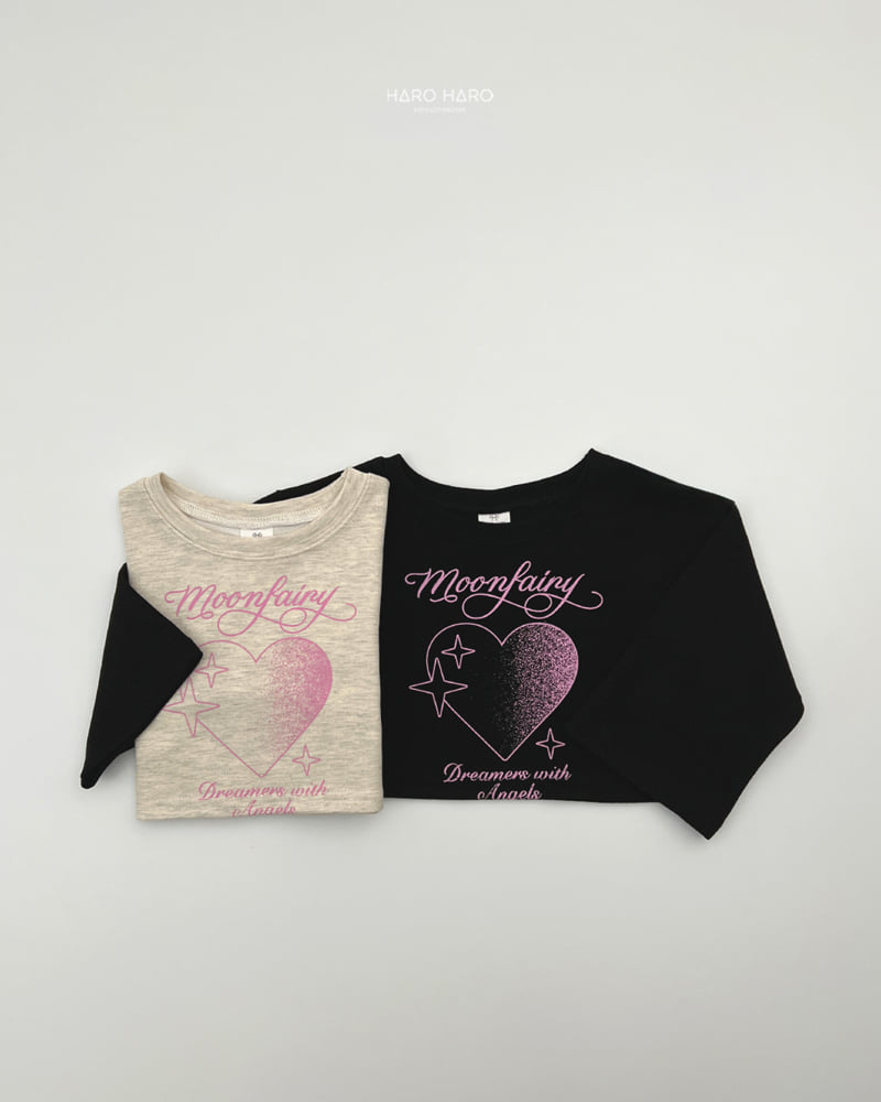 Haro Haro - Korean Children Fashion - #littlefashionista - Angel Crop Tee - 7