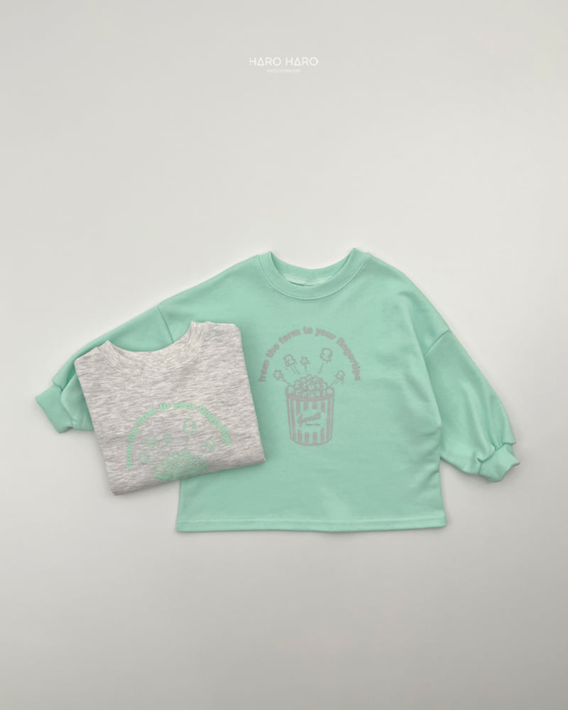 Haro Haro - Korean Children Fashion - #magicofchildhood - Popcorn Sweatshirt - 7