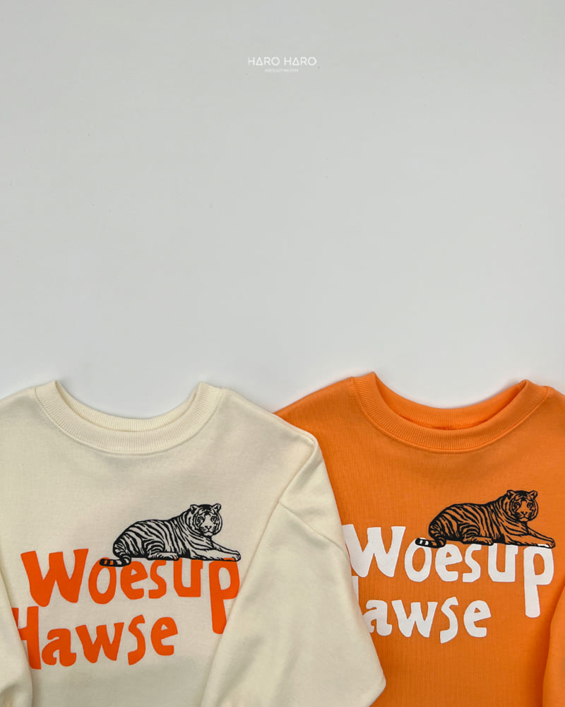 Haro Haro - Korean Children Fashion - #magicofchildhood - Tiger Sweatshirt - 6