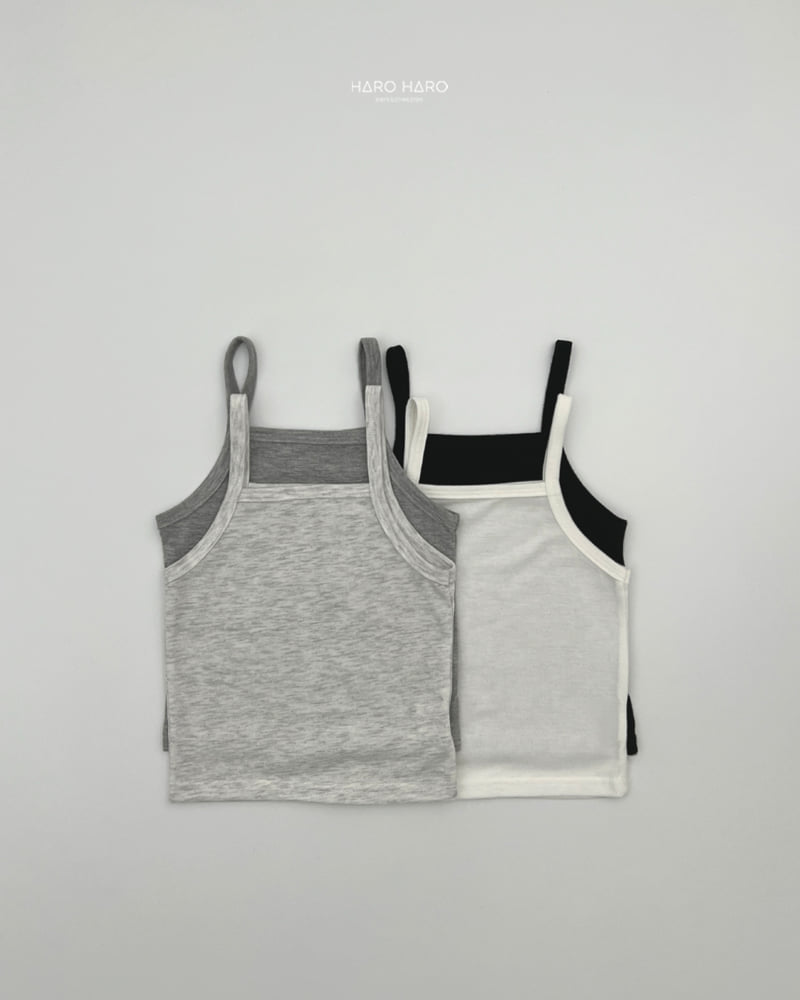 Haro Haro - Korean Children Fashion - #magicofchildhood - Layered Sleeveless Tee Set - 5