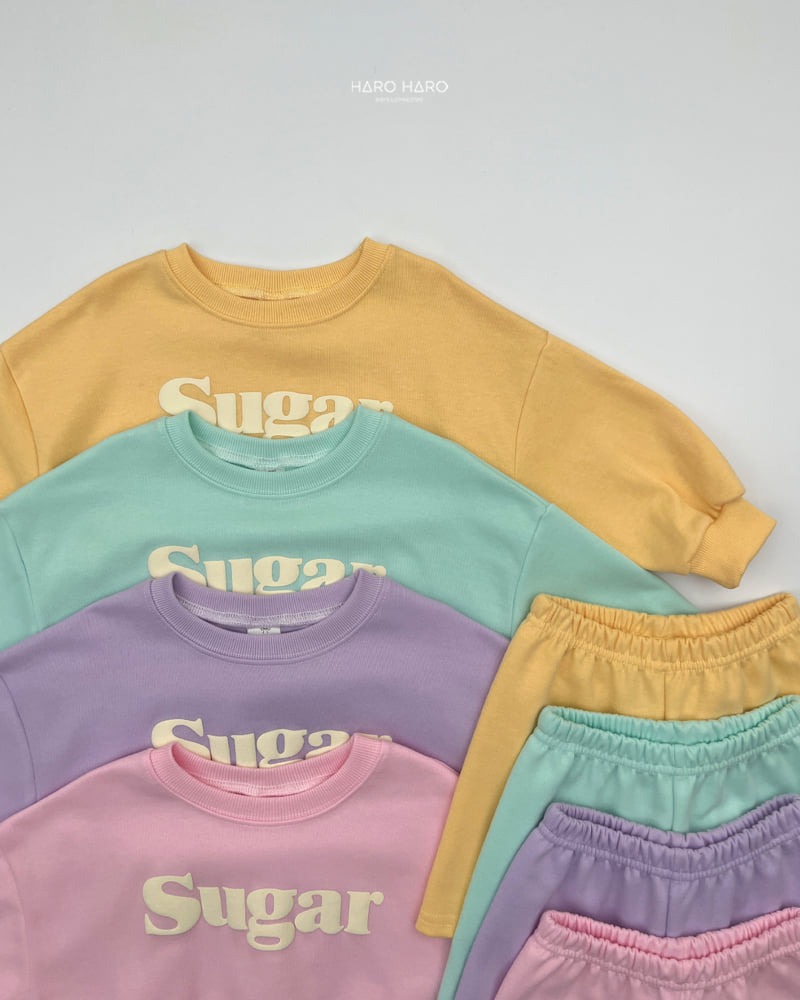 Haro Haro - Korean Children Fashion - #littlefashionista - Sugar Top Bottom Set - 4
