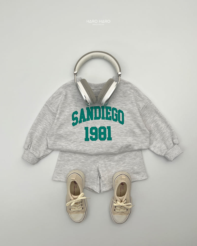 Haro Haro - Korean Children Fashion - #minifashionista - San Diego Top Bottom Set - 12