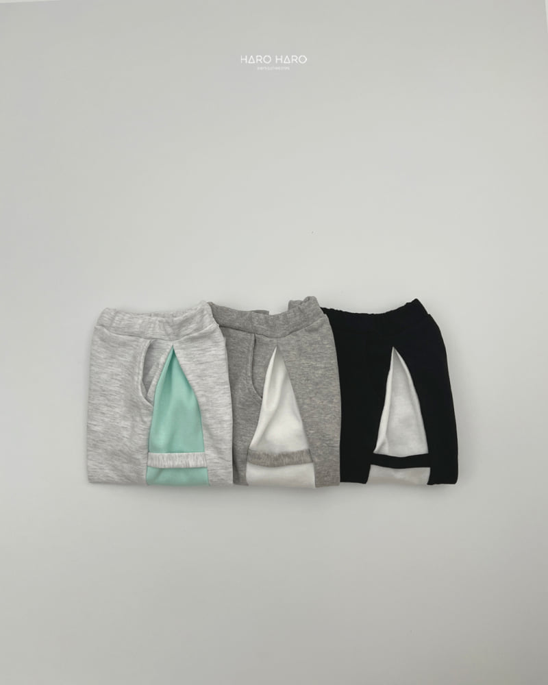 Haro Haro - Korean Children Fashion - #minifashionista - Board Loop Color-Block Pants - 8