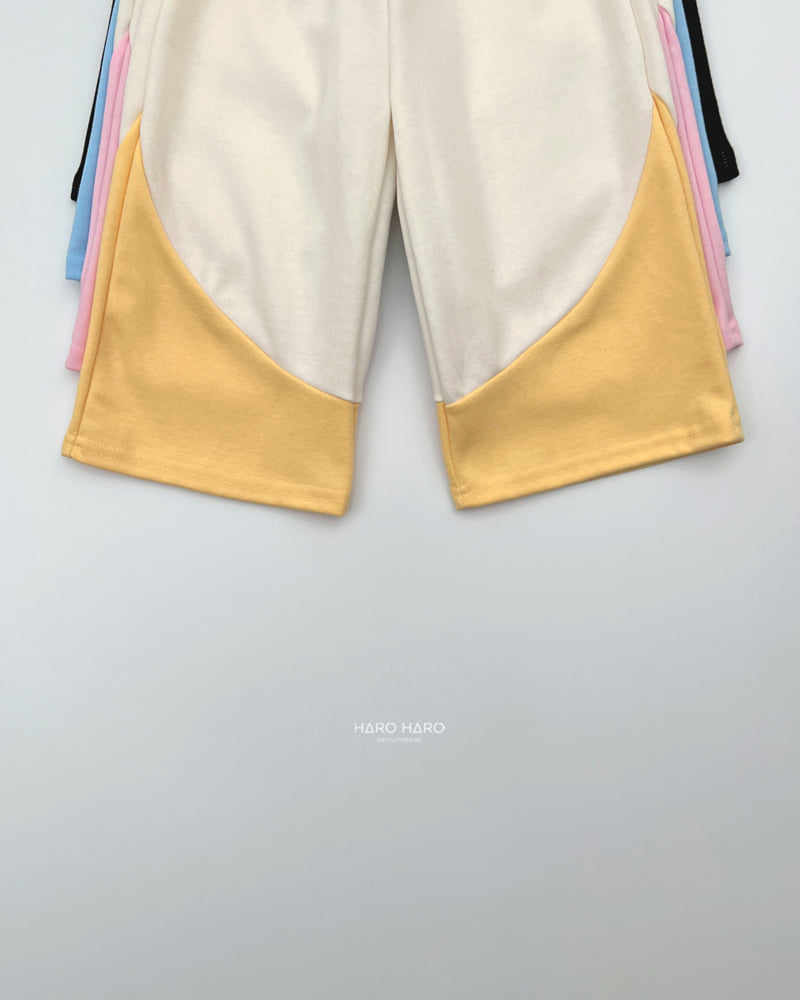 Haro Haro - Korean Children Fashion - #minifashionista - Contrast Color Wide Pants - 4