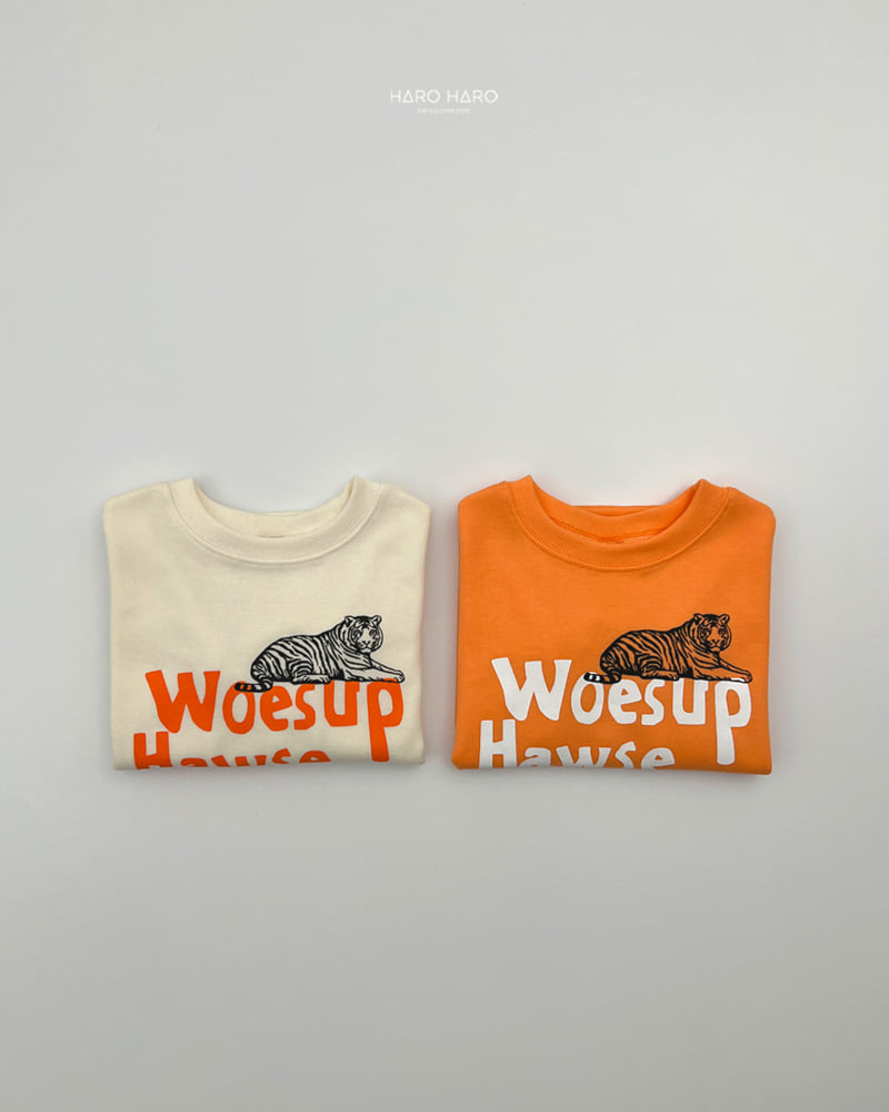 Haro Haro - Korean Children Fashion - #prettylittlegirls - Tiger Sweatshirt - 8