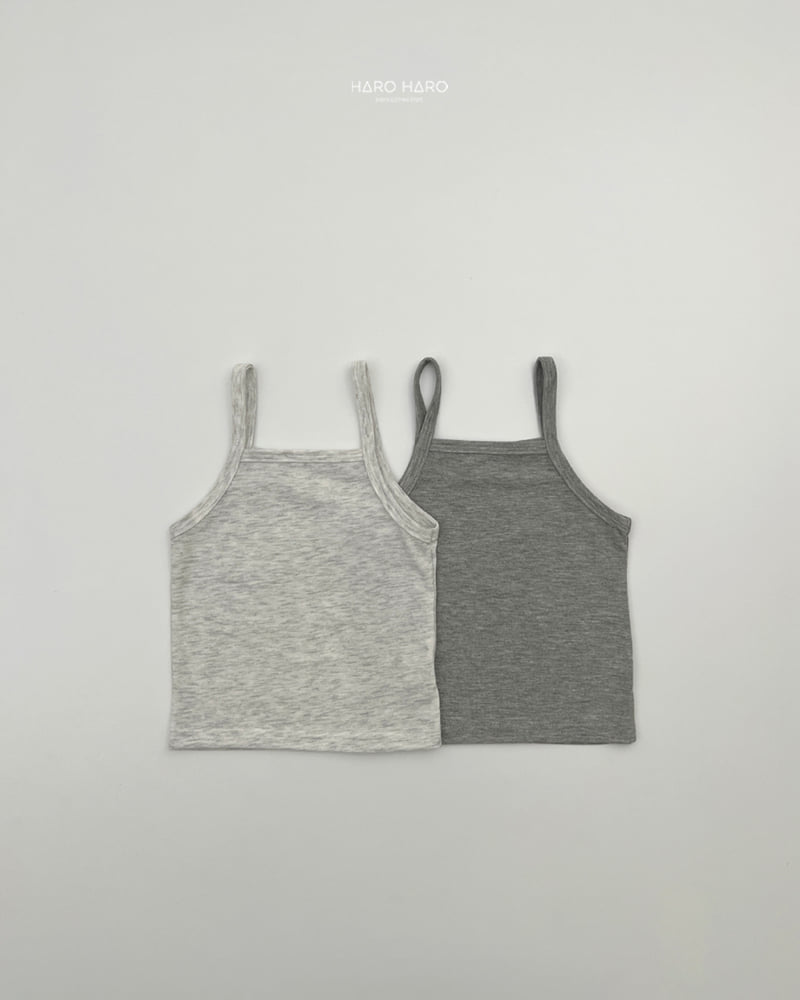 Haro Haro - Korean Children Fashion - #prettylittlegirls - Layered Sleeveless Tee Set - 7