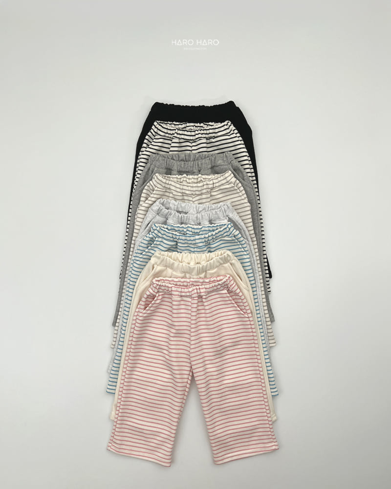 Haro Haro - Korean Children Fashion - #prettylittlegirls - Choux Cream Wide Pants Set - 3