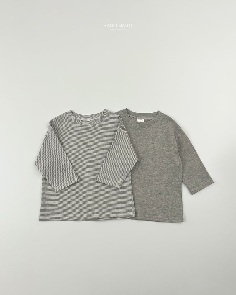 Haro Haro - Korean Children Fashion - #prettylittlegirls - Loose Fit Tee Set - 8