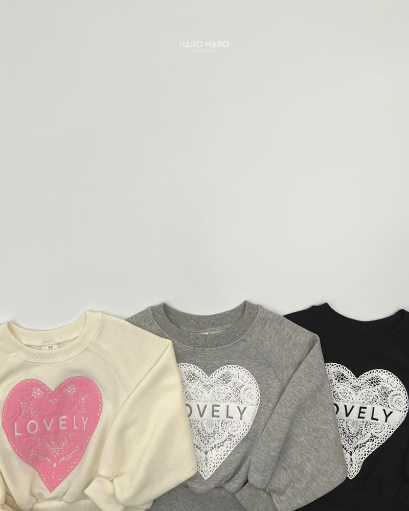 Haro Haro - Korean Children Fashion - #prettylittlegirls - Lovely Sweatshirt - 6