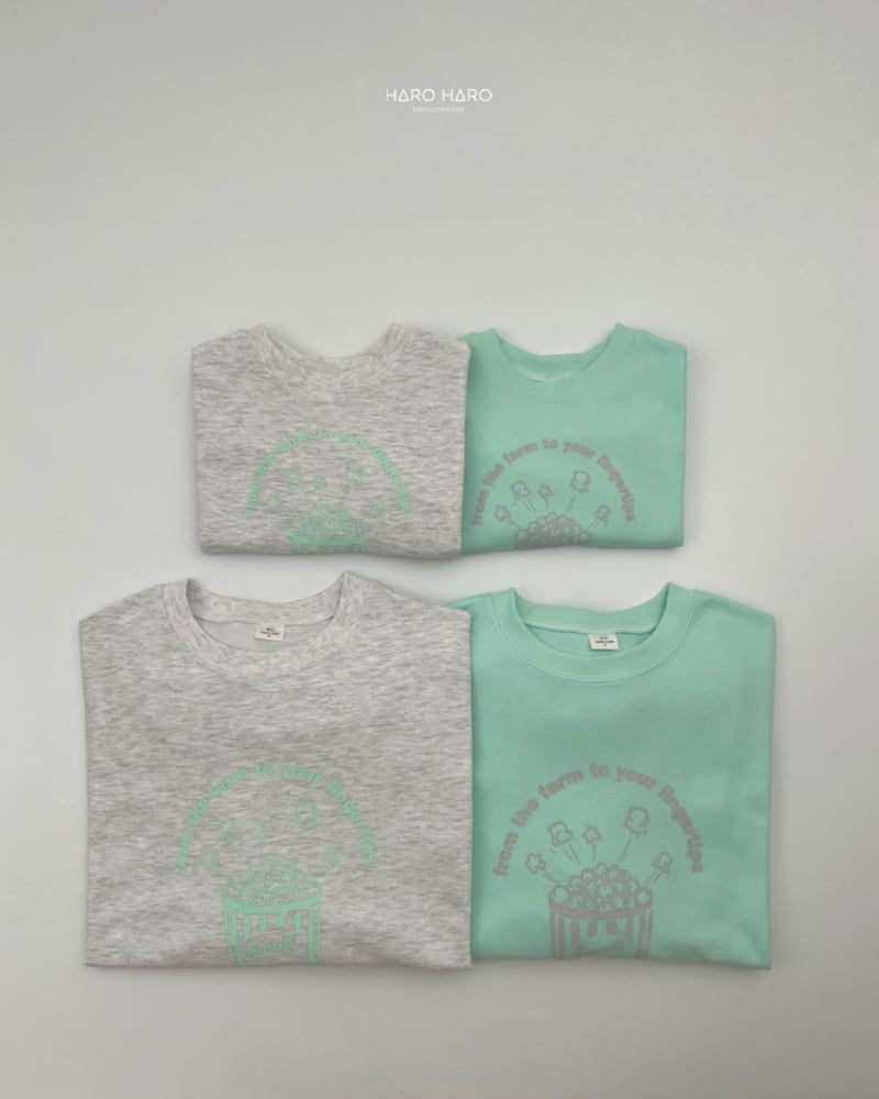 Haro Haro - Korean Children Fashion - #stylishchildhood - Popcorn Sweatshirt - 12