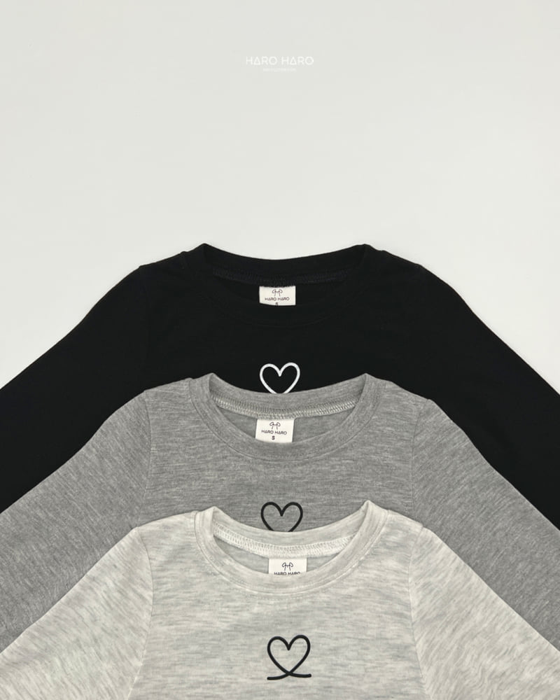 Haro Haro - Korean Children Fashion - #toddlerclothing - Point Slim Tee - 4