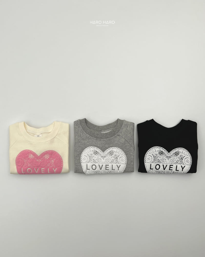 Haro Haro - Korean Children Fashion - #stylishchildhood - Lovely Sweatshirt - 9