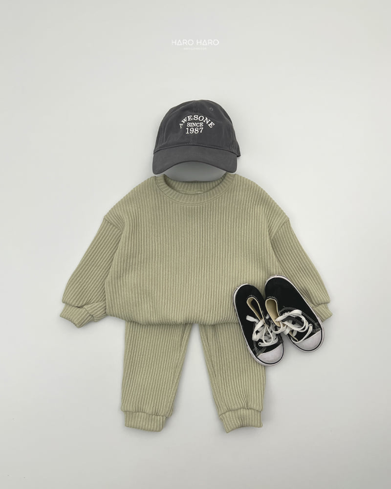 Haro Haro - Korean Children Fashion - #stylishchildhood - Pastel Top Bottom Set - 7