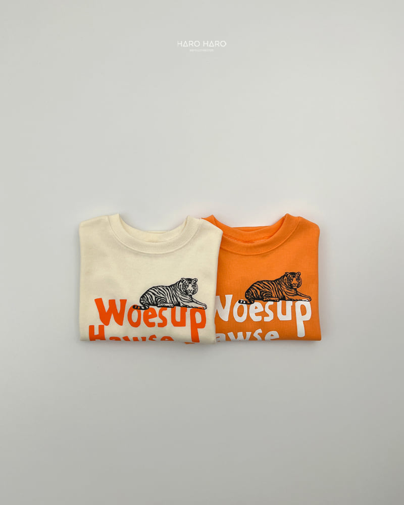 Haro Haro - Korean Children Fashion - #todddlerfashion - Tiger Sweatshirt - 9