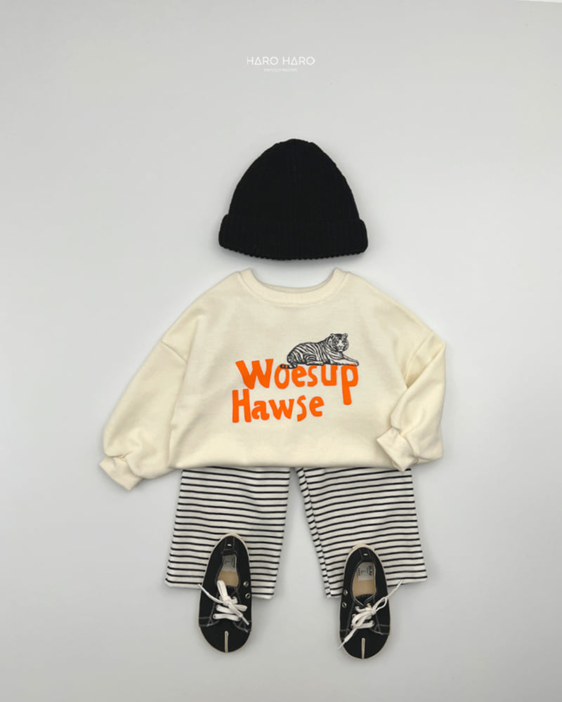 Haro Haro - Korean Children Fashion - #toddlerclothing - Tiger Sweatshirt - 10
