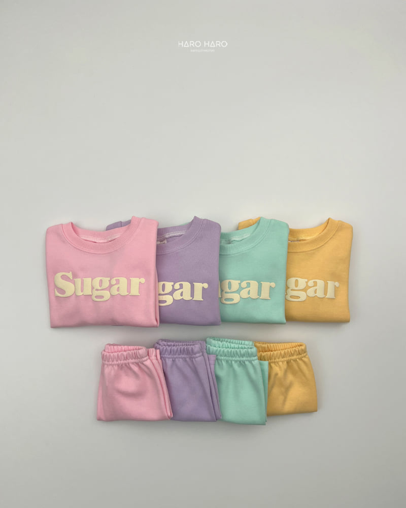 Haro Haro - Korean Children Fashion - #toddlerclothing - Sugar Top Bottom Set - 8